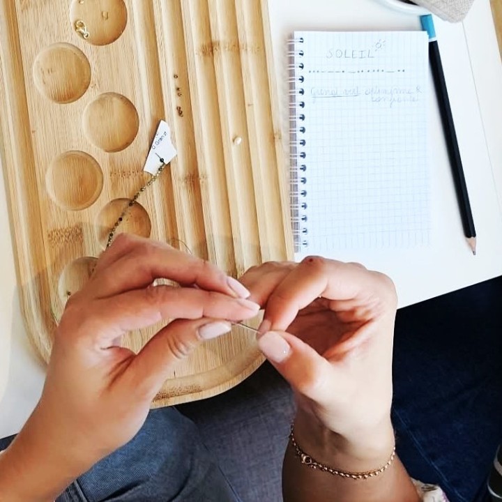 Morse bracelet workshop - Limpertsberg Citizens' Day - Anne L'Or