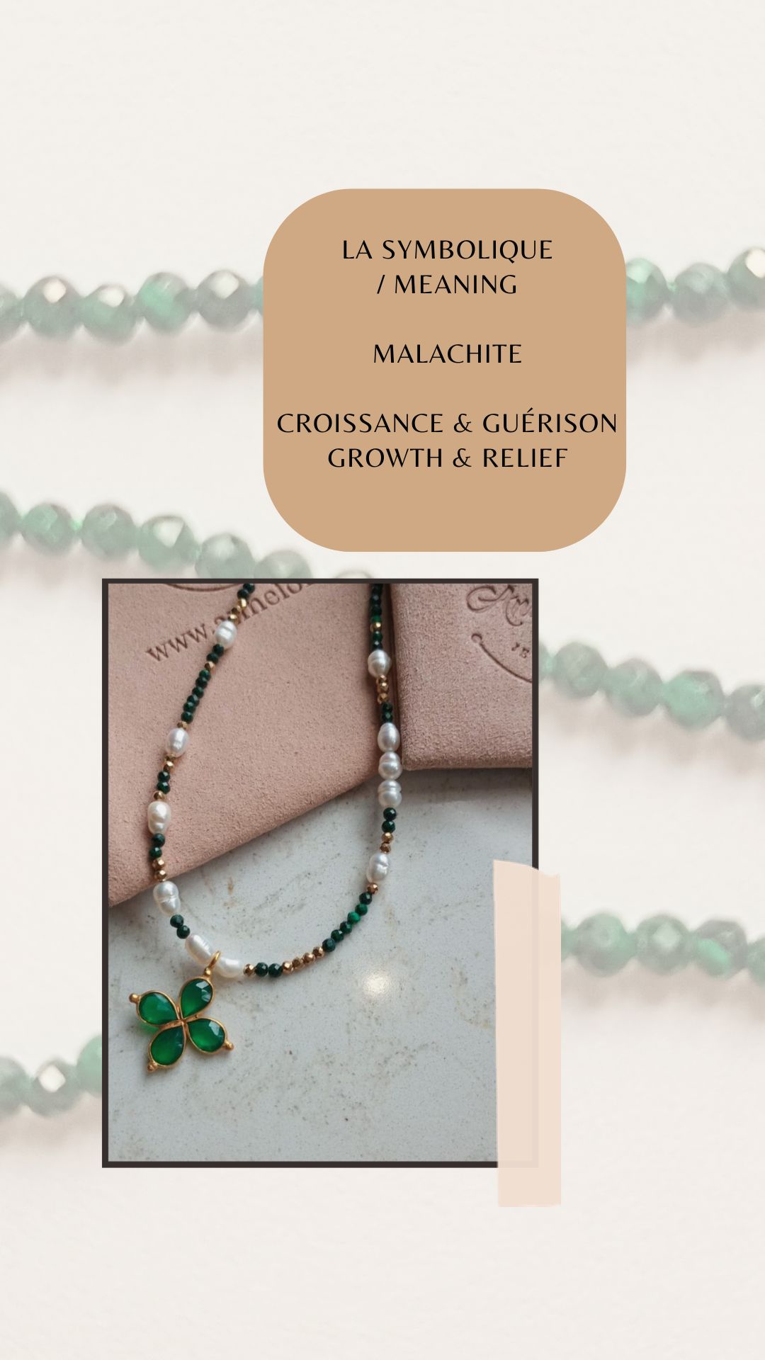 Symbolique de la Malachite - Croissance et Guérison